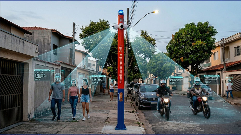 Detecção e alerta em ambiente monitorado