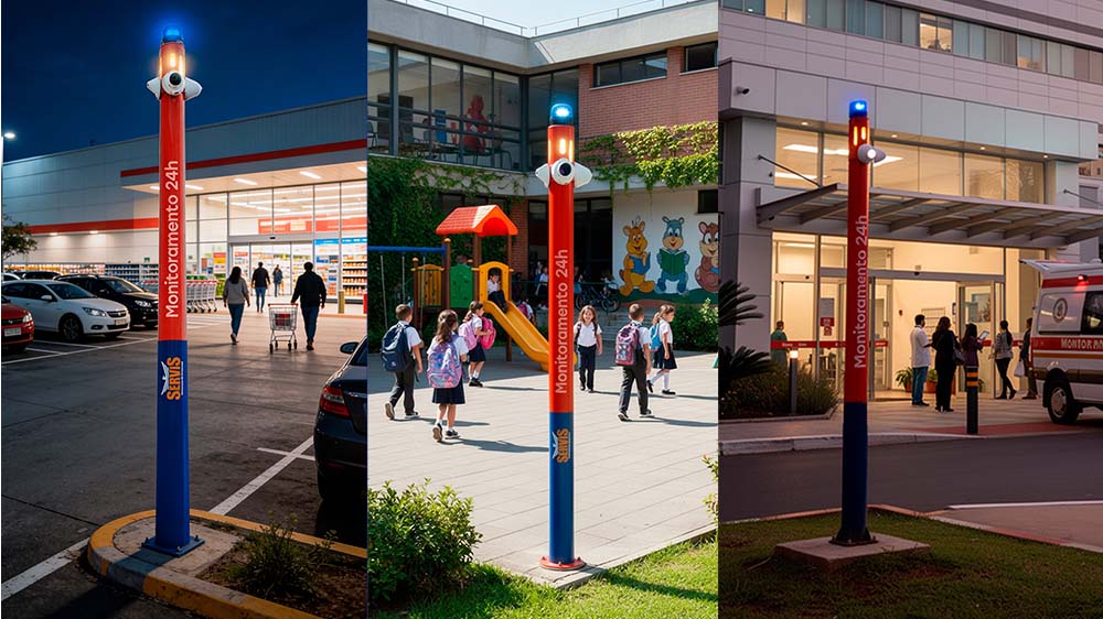 Aplicação em condomínios, empresas e obras